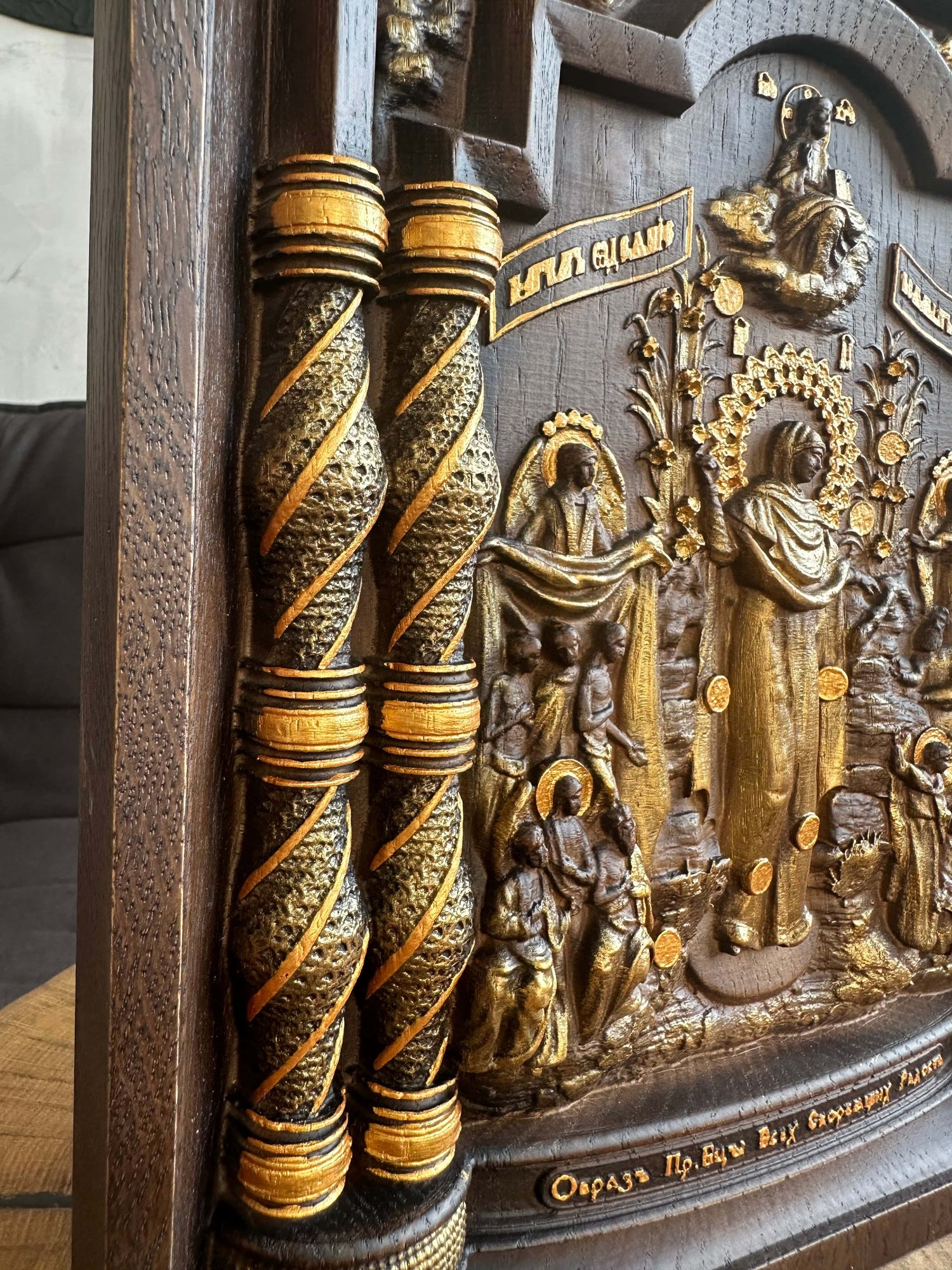 Virgin Mary Catholic Icon - Kozak Work Shop