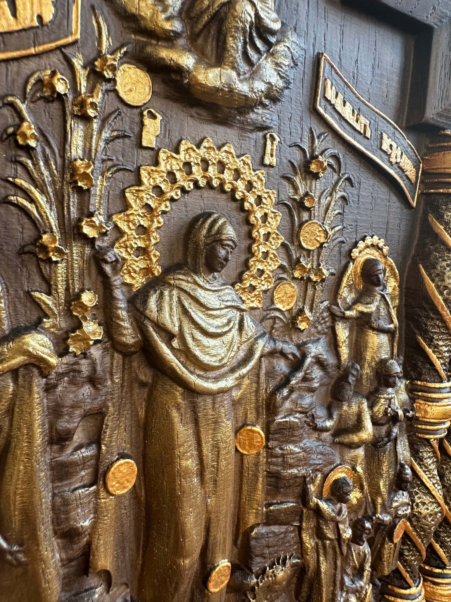 Virgin Mary Catholic Icon - Kozak Work Shop