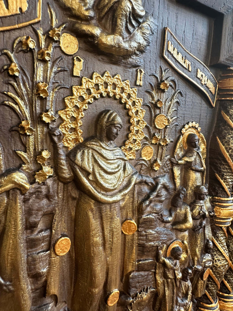 Virgin Mary Catholic Icon - Kozak Work Shop