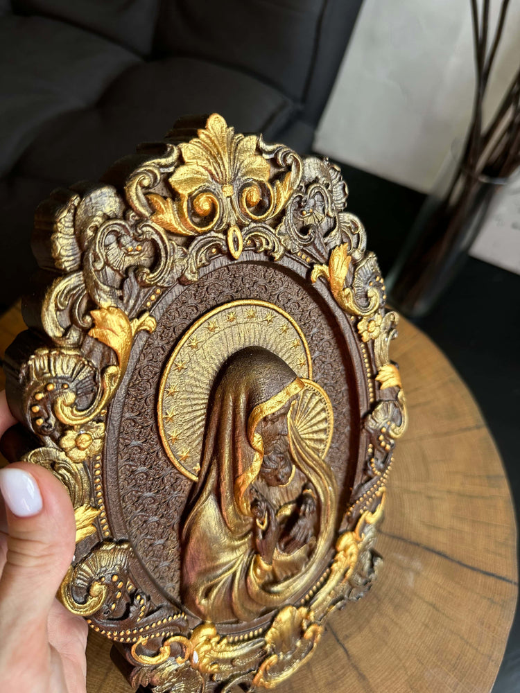 Mother Mary Orthodox Icon - Kozak Work Shop