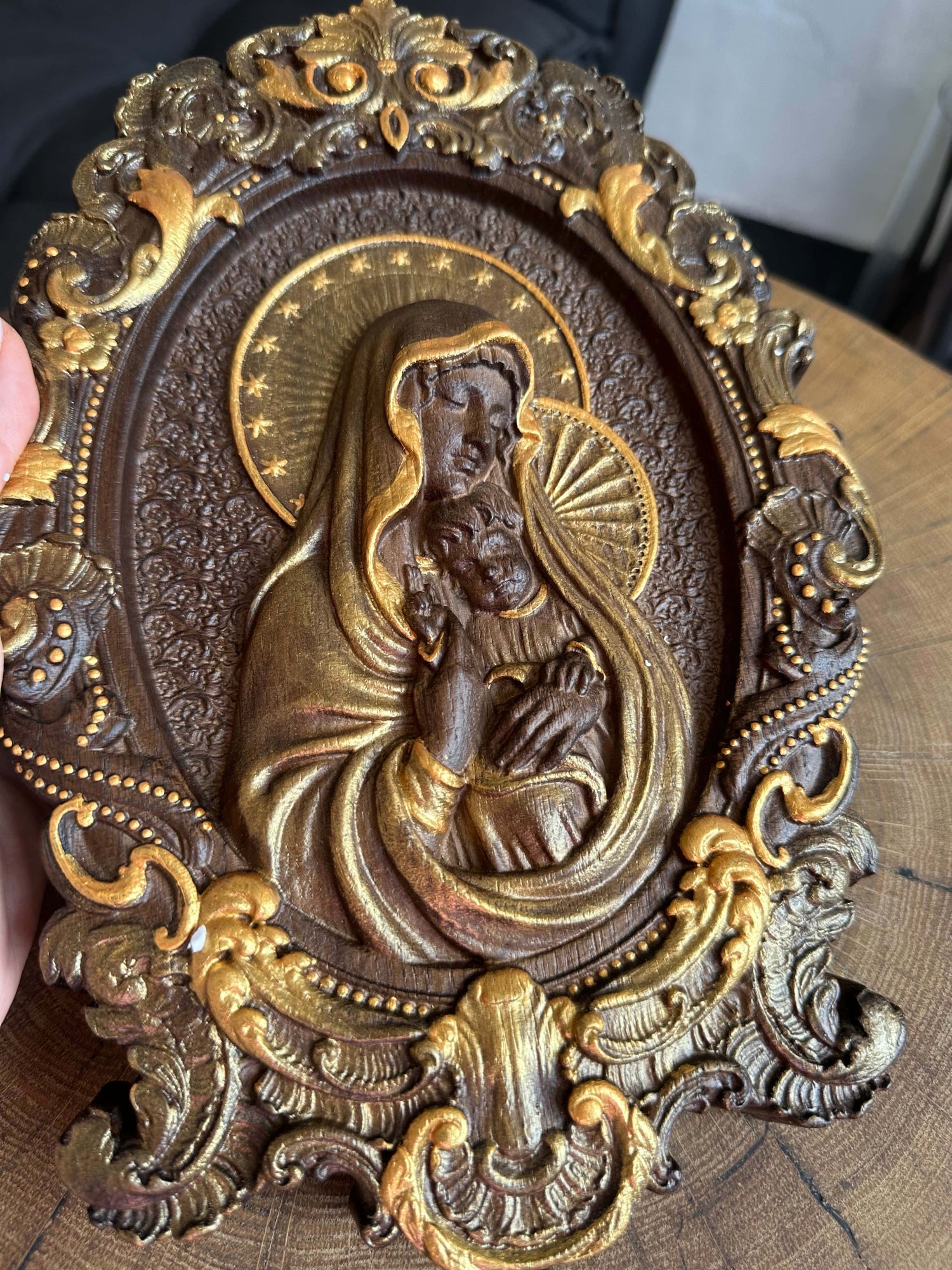 Mother Mary Orthodox Icon - Kozak Work Shop