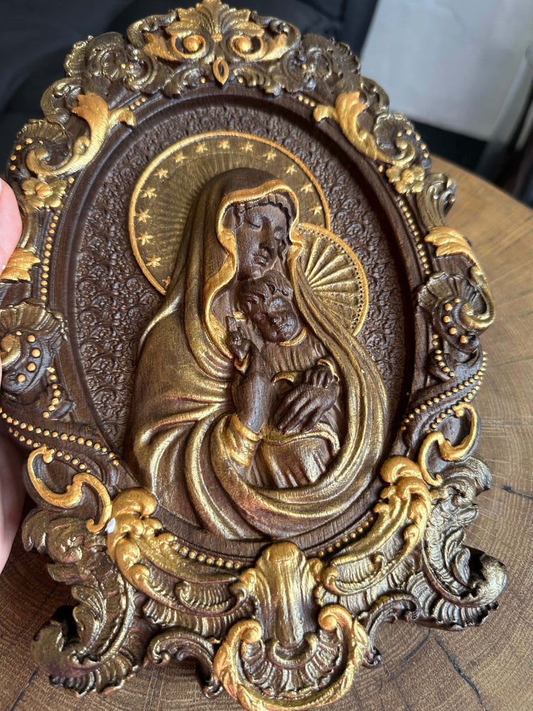 Mother Mary Orthodox Icon - Kozak Work Shop