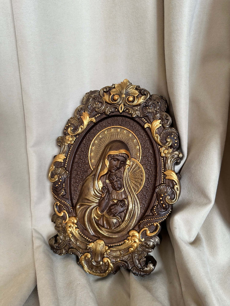 Mother Mary Orthodox Icon - Kozak Work Shop