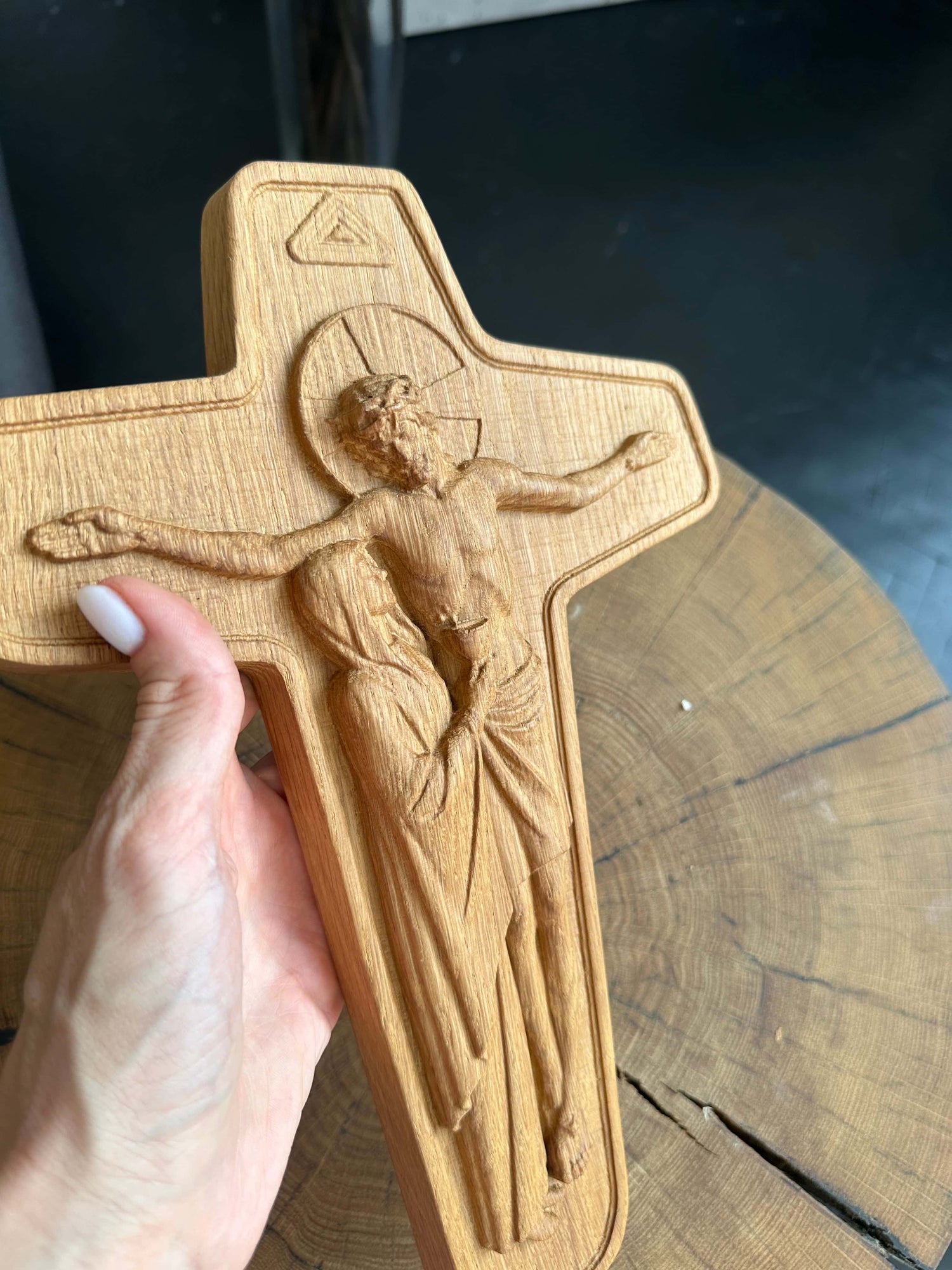 Unity cross of Schoenstatt Movement Crucifix - Kozak Work Shop