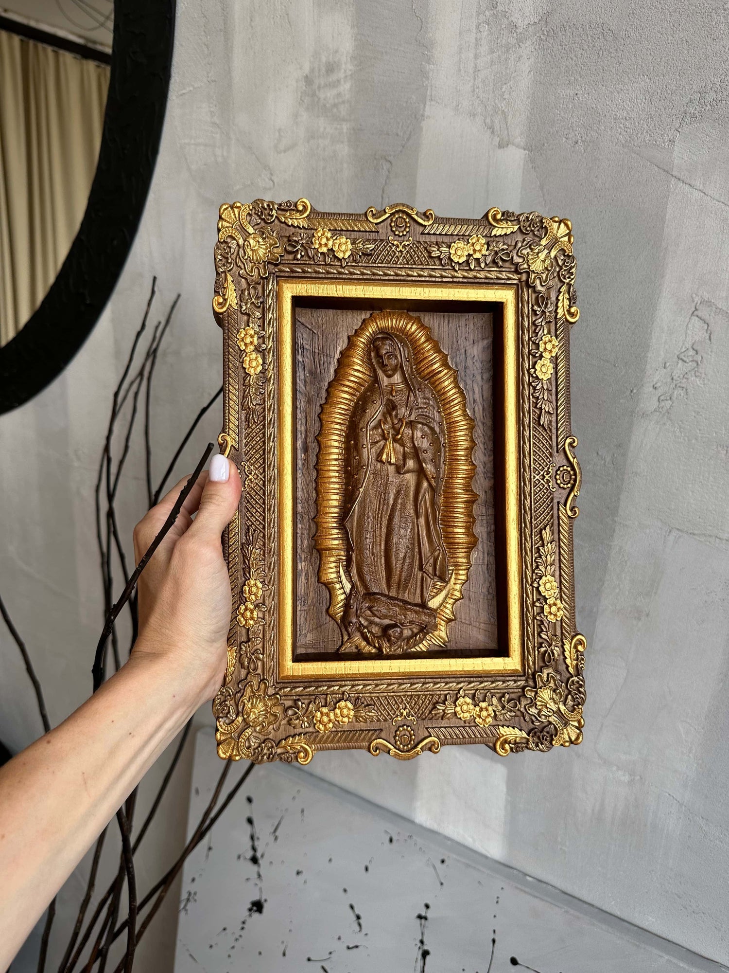 Our Lady of Guadalupe Floral design - Kozak Work Shop