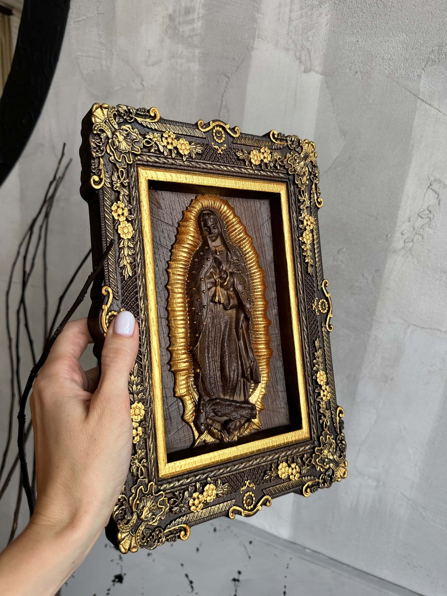 Our Lady of Guadalupe Floral design - Kozak Work Shop