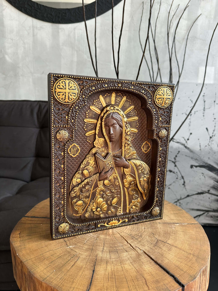 Our Lady Orthodox Icon - Kozak Work Shop