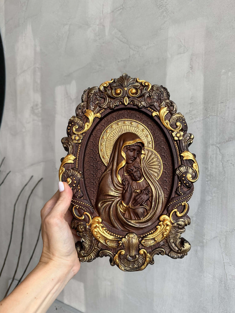 Mother Mary Orthodox Icon - Kozak Work Shop
