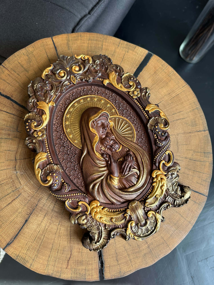Mother Mary Orthodox Icon - Kozak Work Shop