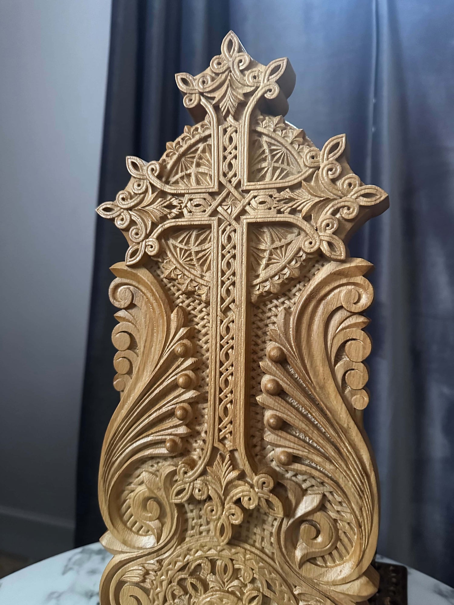 Catholic Wooden Cross - Kozak Work Shop