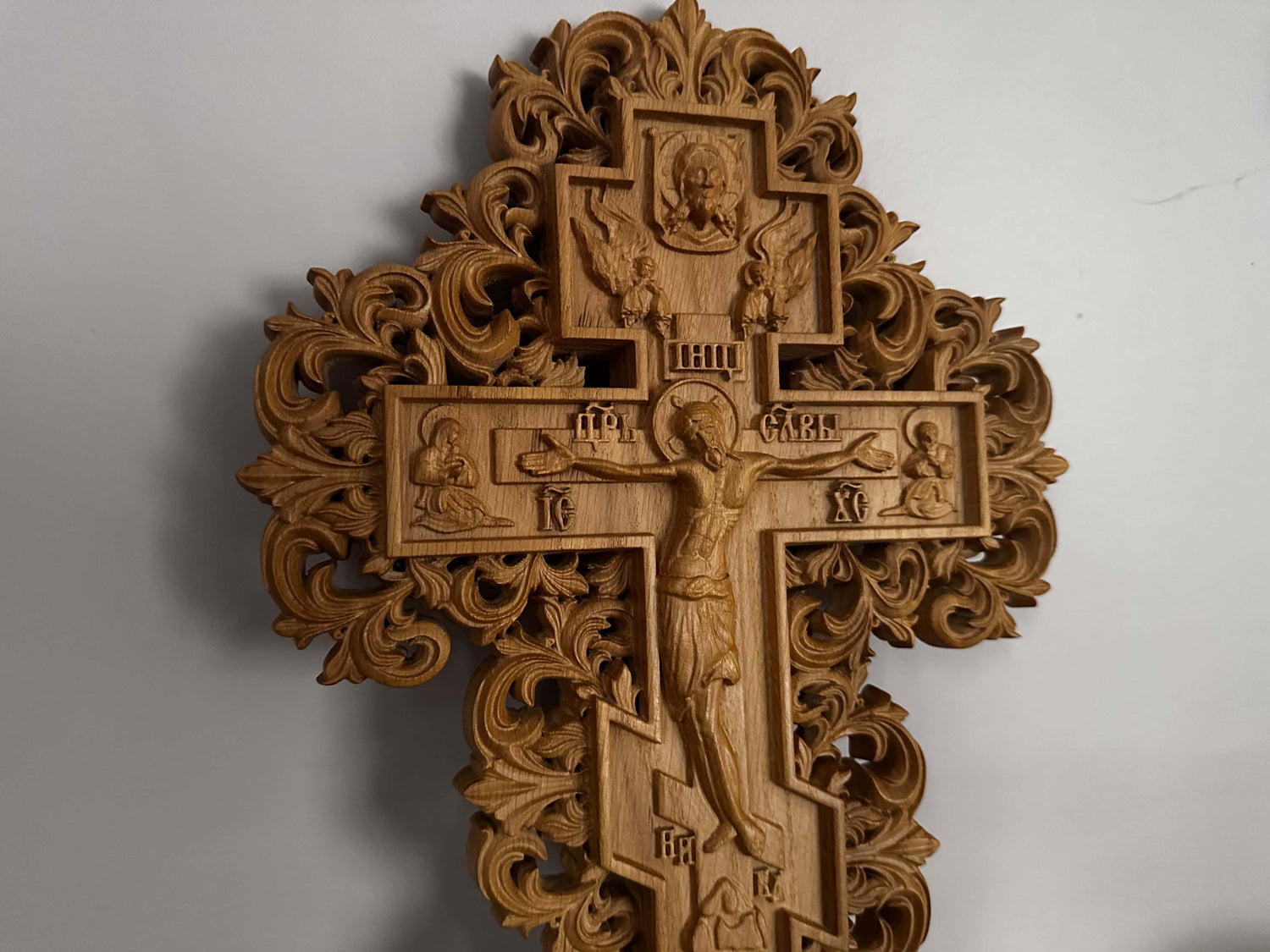Catholic Wooden Crucifix - Kozak Work Shop