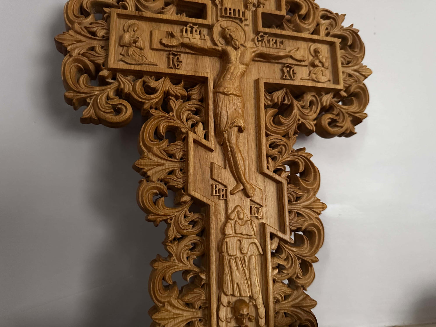Catholic Wooden Crucifix - Kozak Work Shop