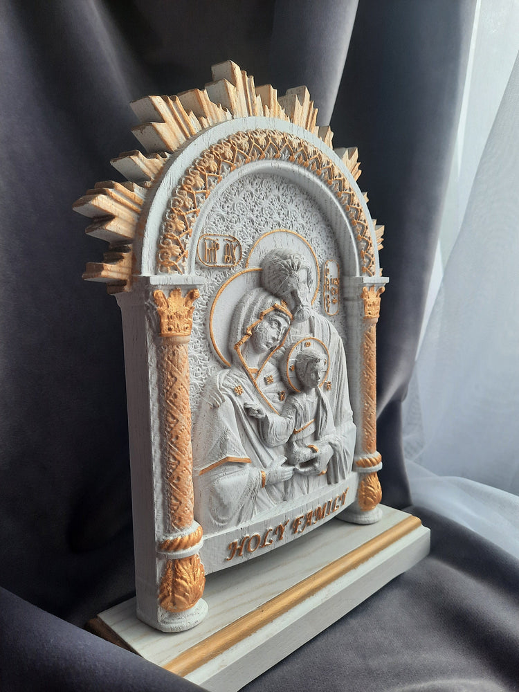 Holy Family on the stand