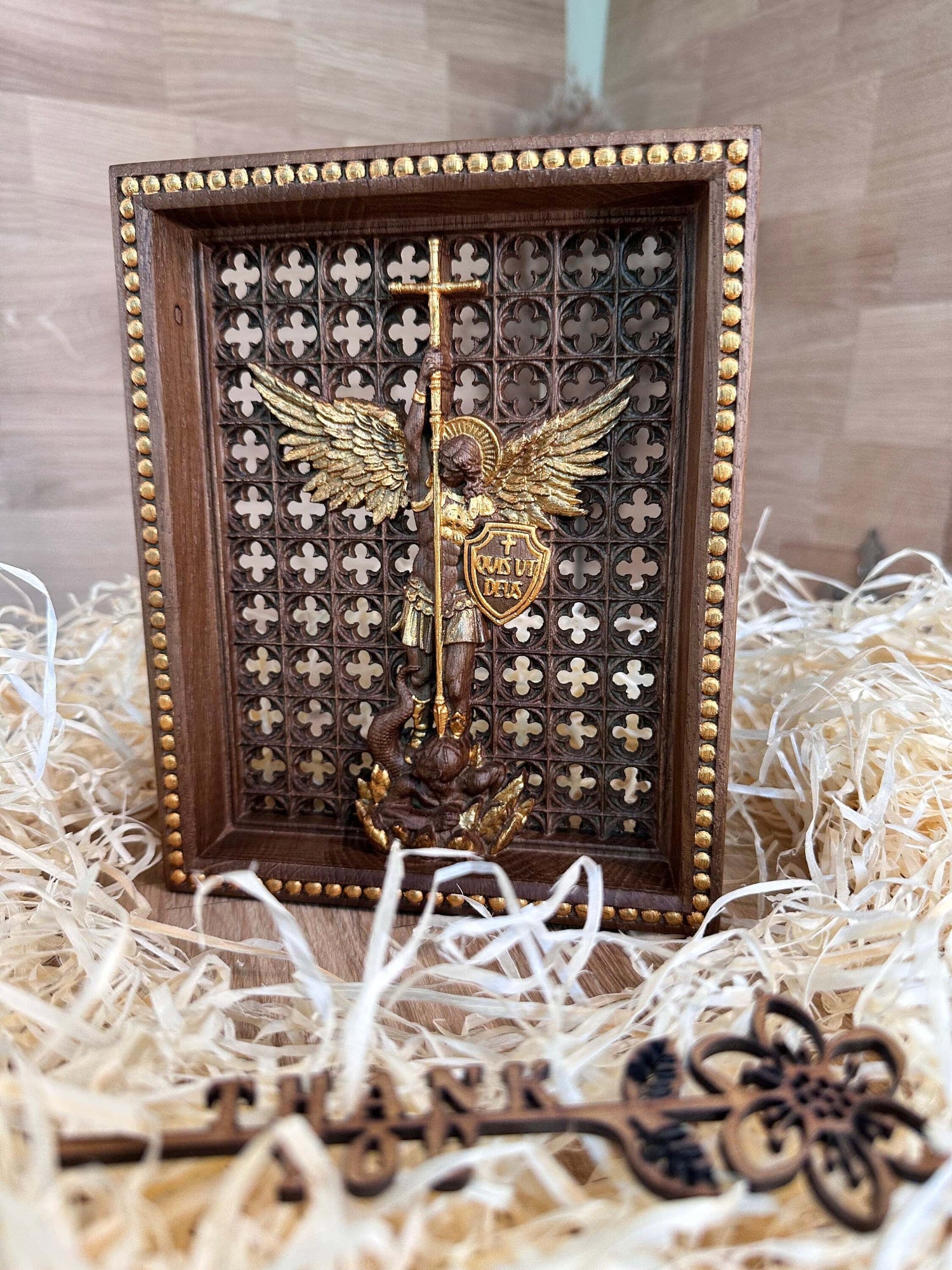 Modern Saint Michael Christian Art