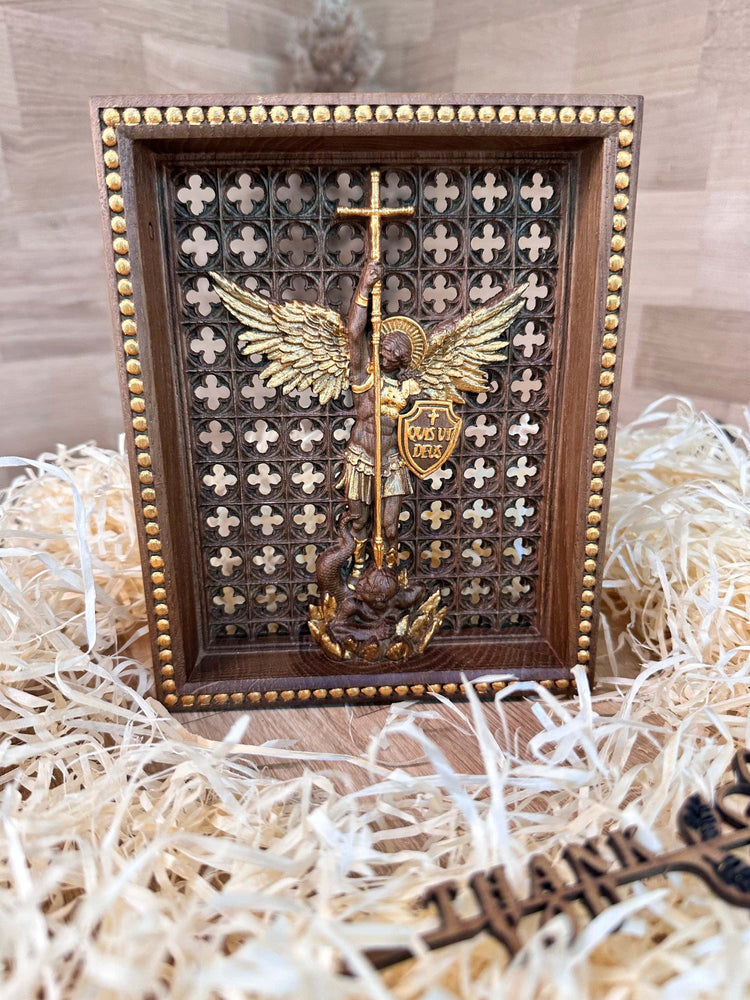 Modern Saint Michael Christian Art