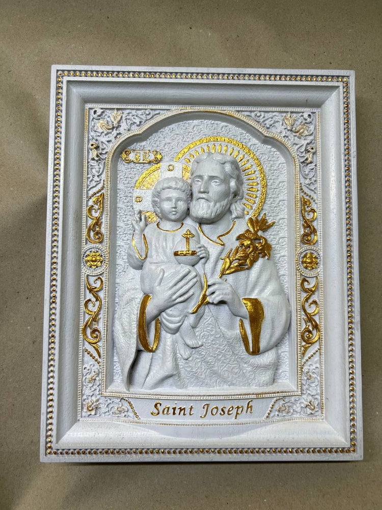 Saint Joseph with Baby Jesus Modern