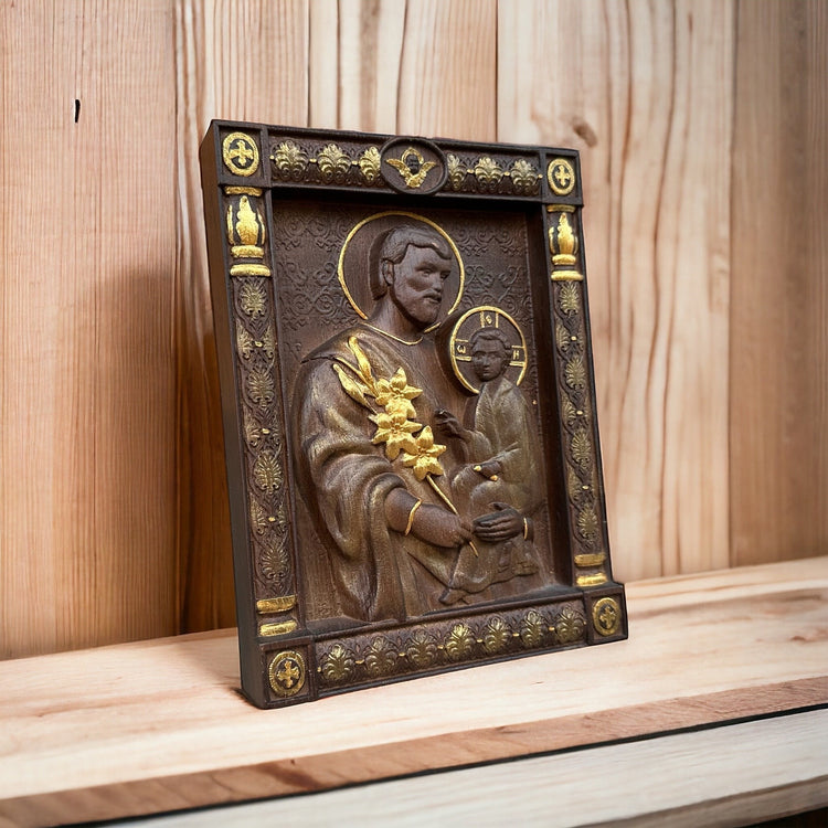 Saint Joseph Wood carving