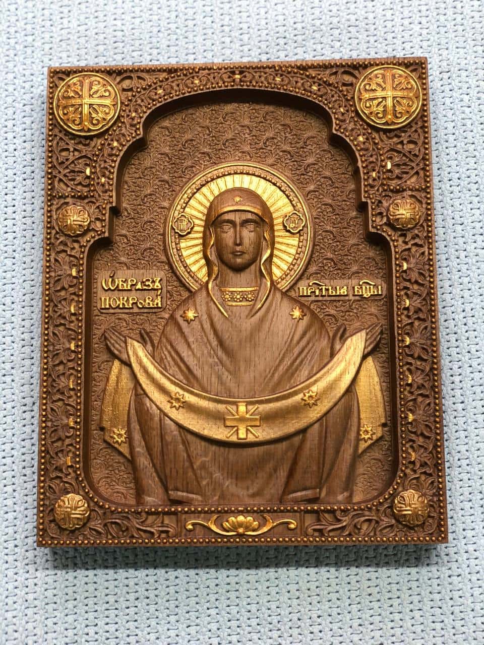 Virgin Mary of Pokrov - Kozak Work Shop