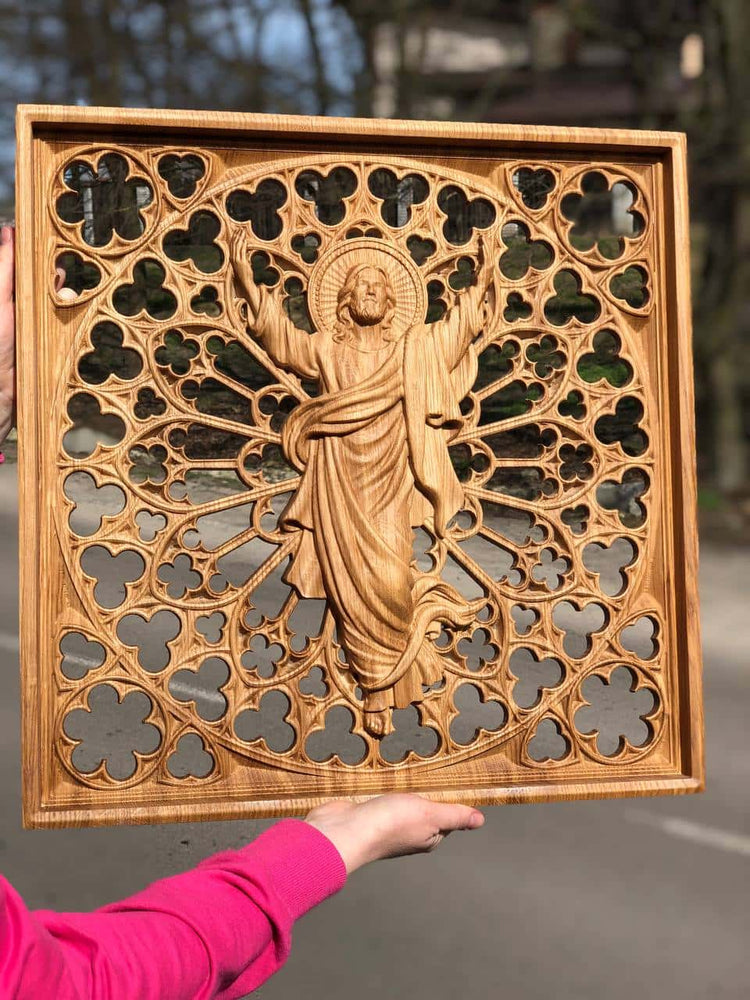 Our Lord Jesus Wooden Statue - Kozak Work Shop