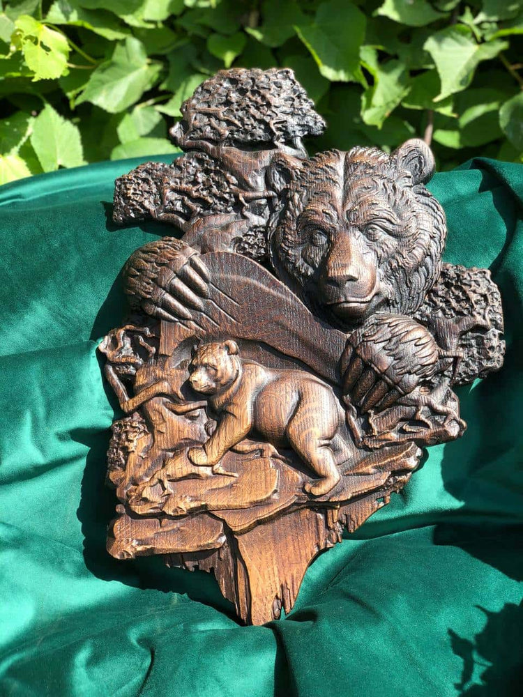 Bear Wooden Art - Kozak Work Shop
