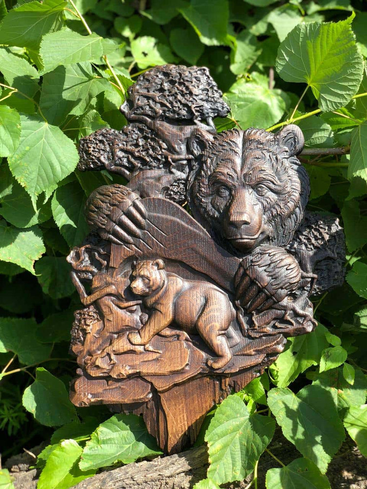 Bear Wooden Art - Kozak Work Shop