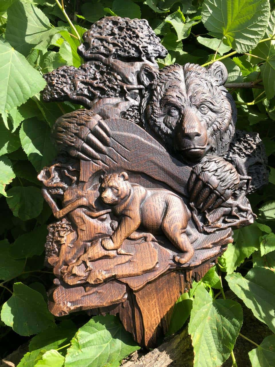 Bear Wooden Art - Kozak Work Shop