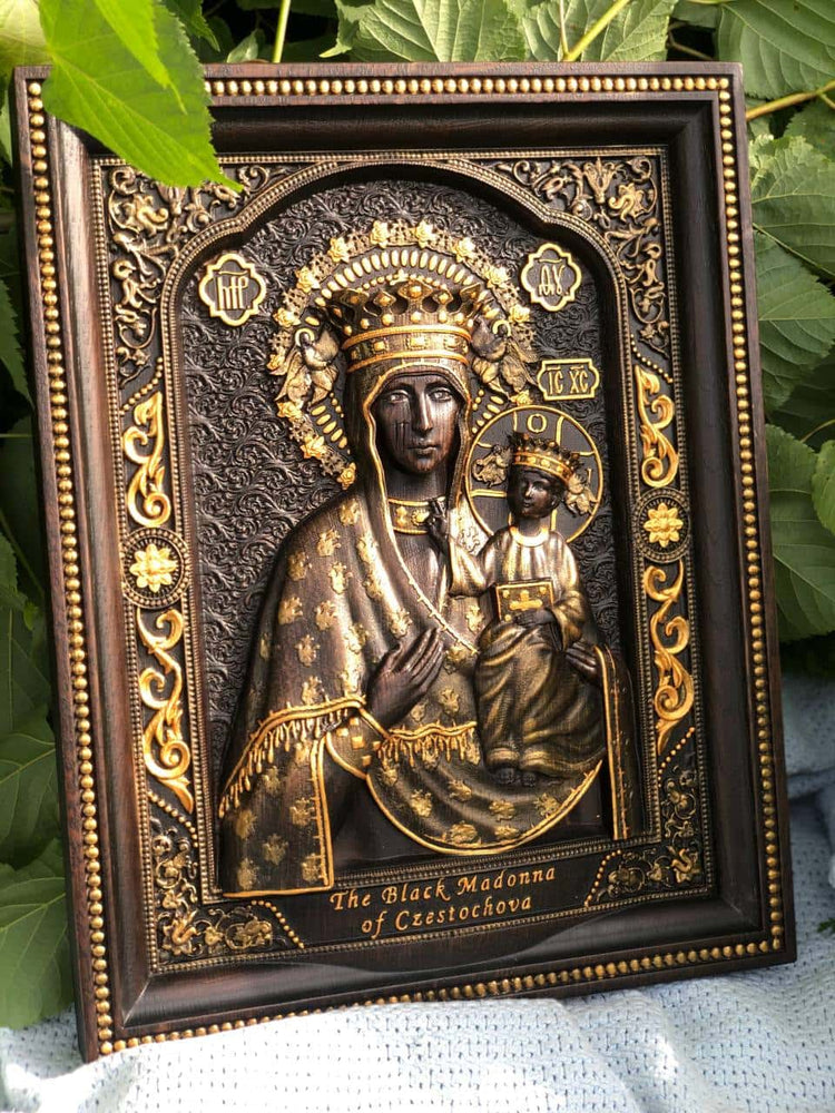 Black Madonna Catholic Art - Kozak Work Shop