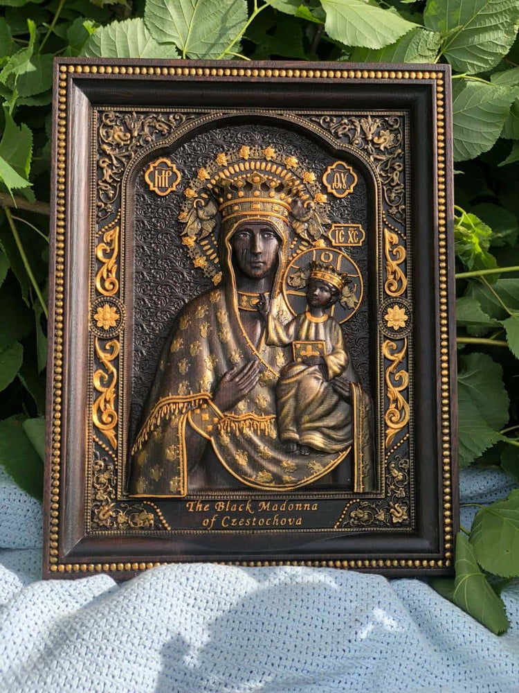 Black Madonna Catholic Art - Kozak Work Shop