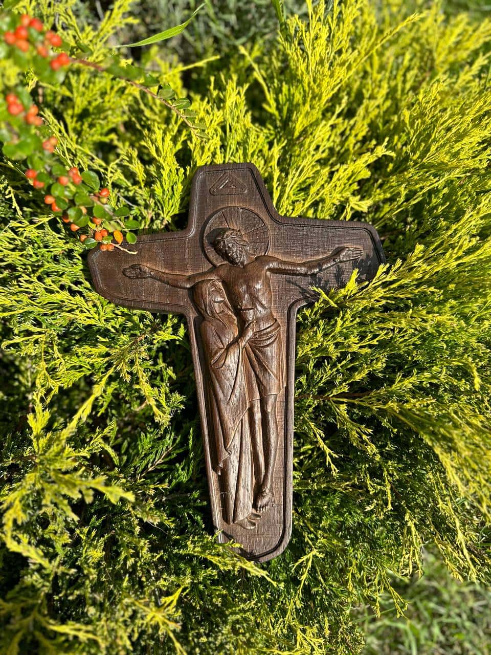 Unity cross of Schoenstatt Movement Crucifix - Kozak Work Shop