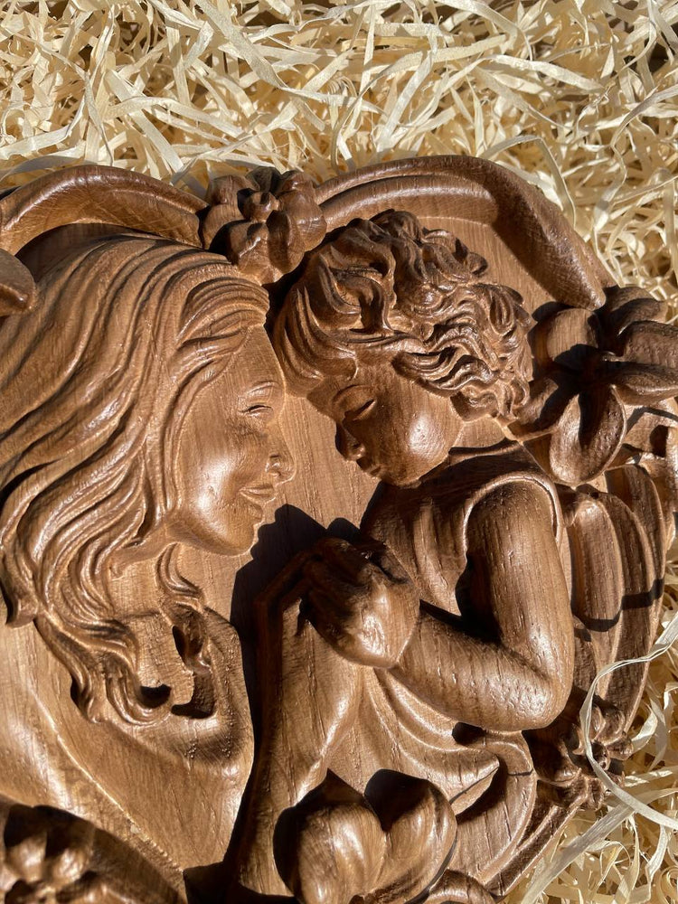 Mother with her child gift for mom - Kozak Work Shop