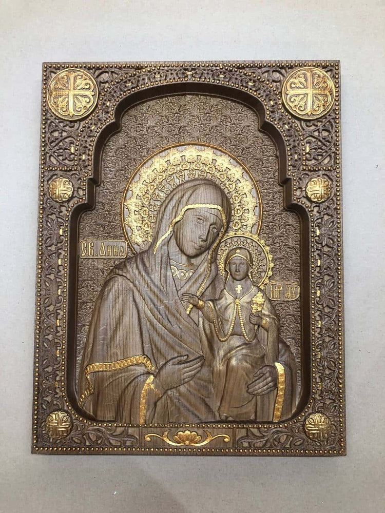 Saint Anne Mother of Virgin Mary - Kozak Work Shop