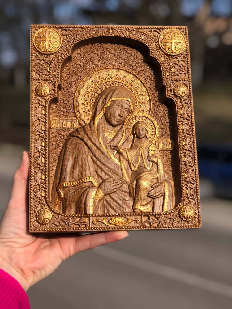 Saint Anne Mother of Virgin Mary - Kozak Work Shop