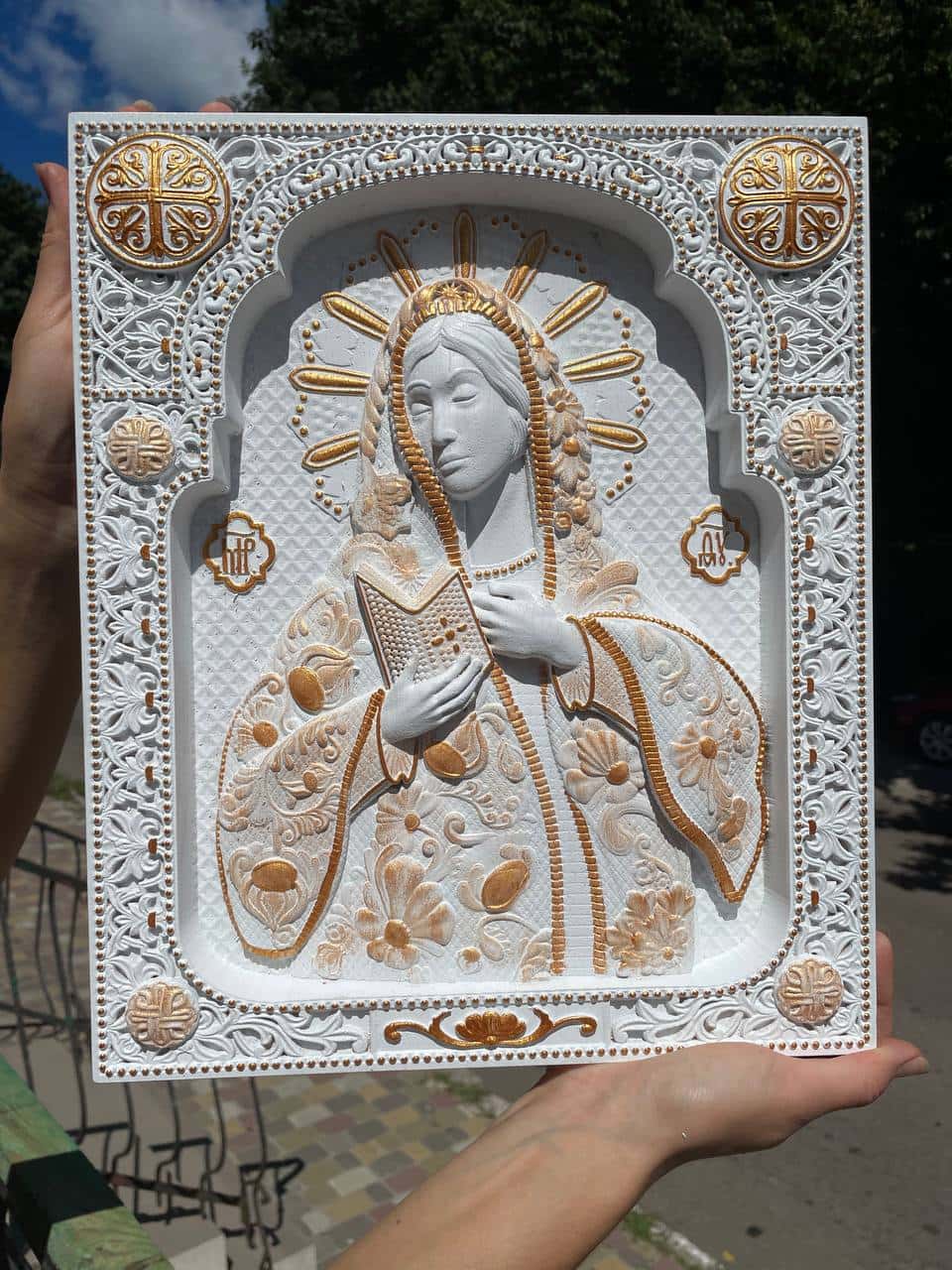 Our Lady  Orthodox Icon - Kozak Work Shop