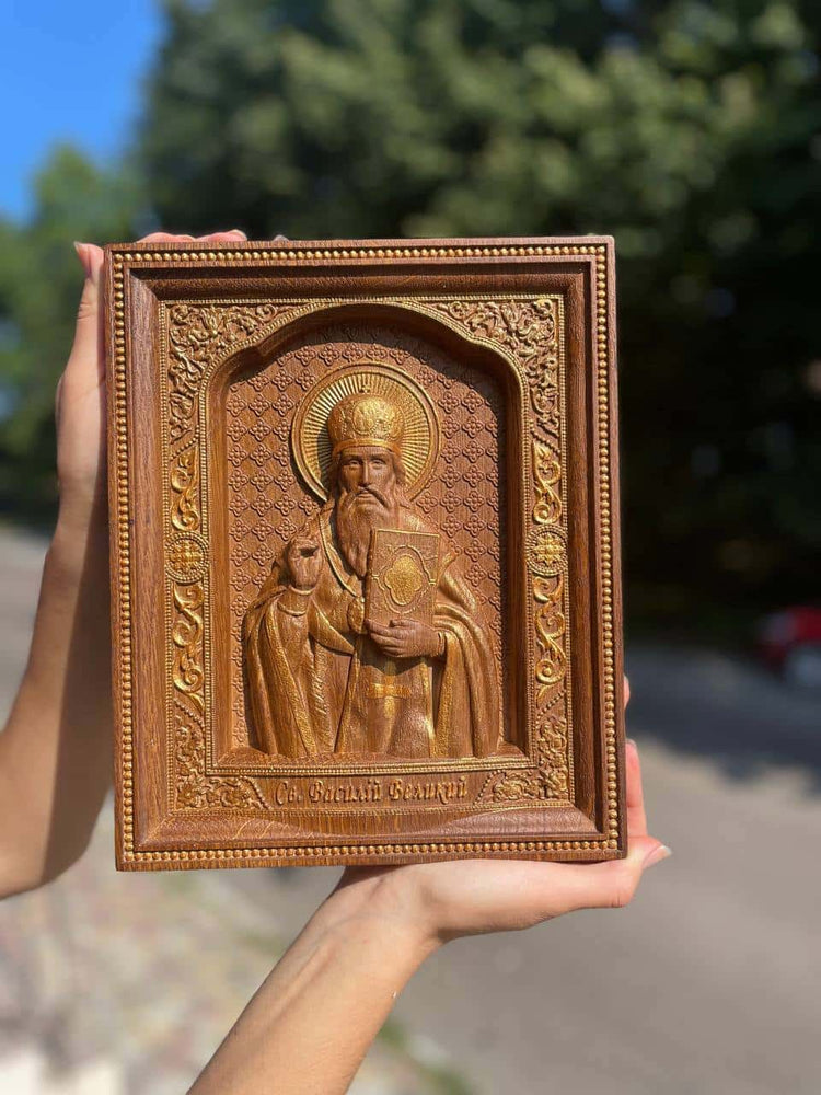 Saint Basil the Great - Kozak Work Shop