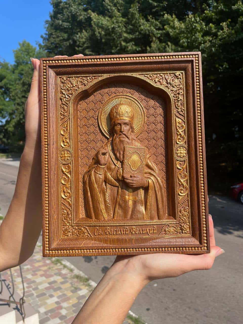 Saint Basil the Great - Kozak Work Shop