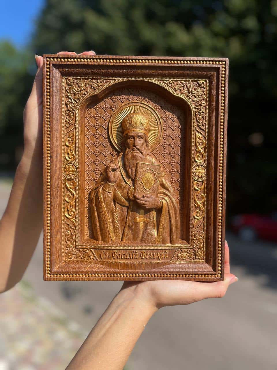 Saint Basil the Great - Kozak Work Shop