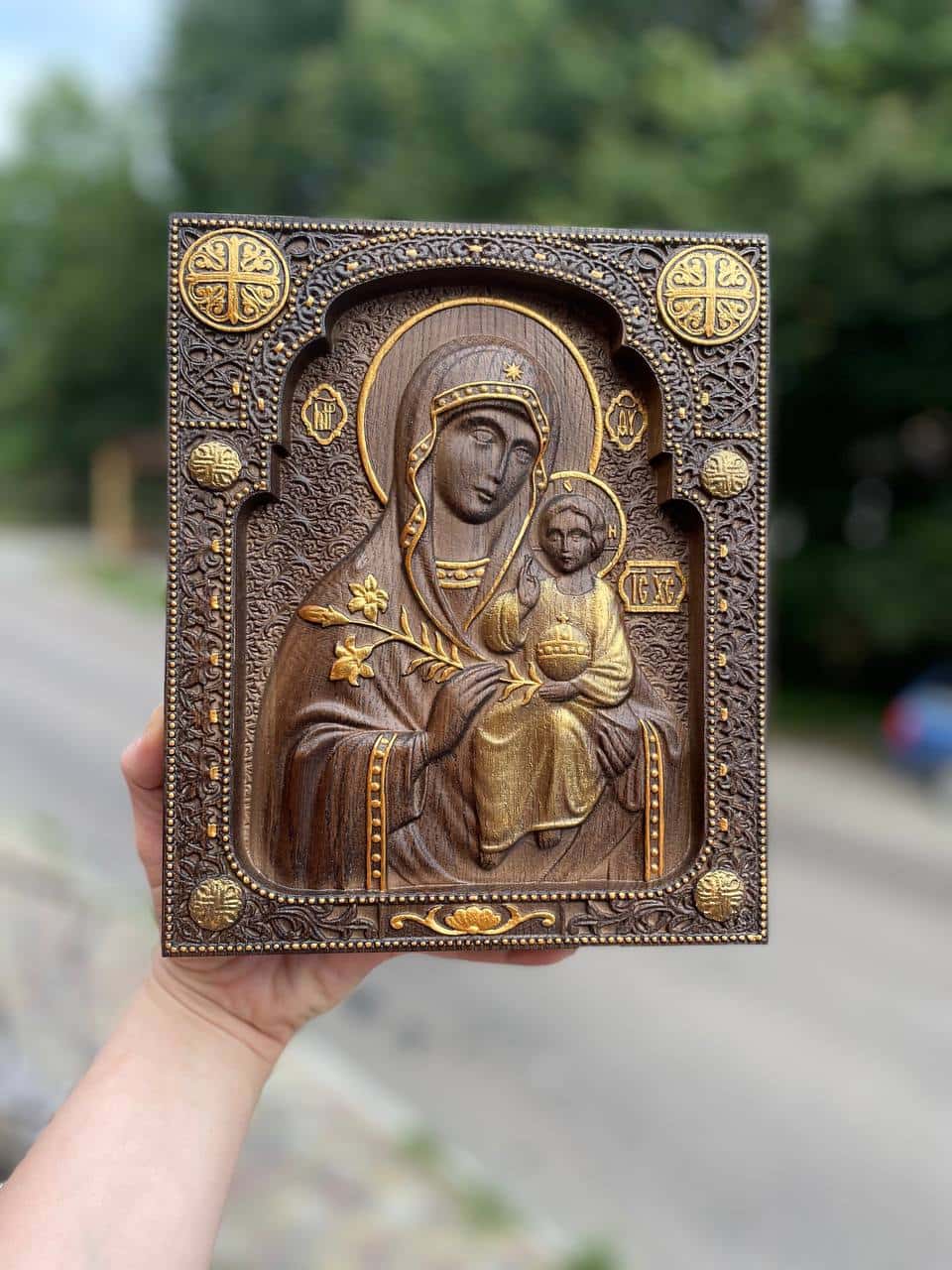 Our Lady of the Unfading Flower  - Kozak Work Shop
