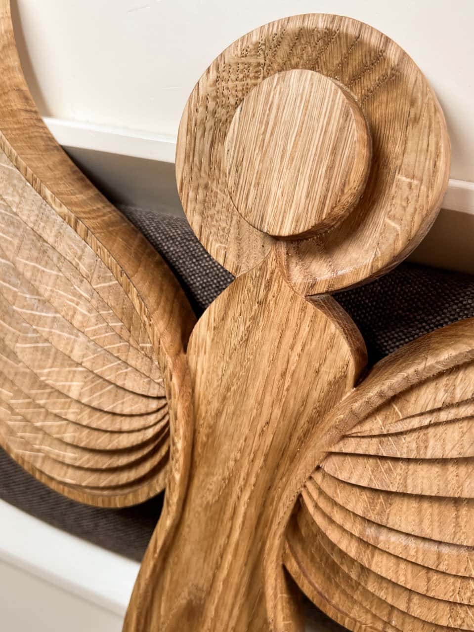 Wooden Angel Wall Art - Kozak Work Shop