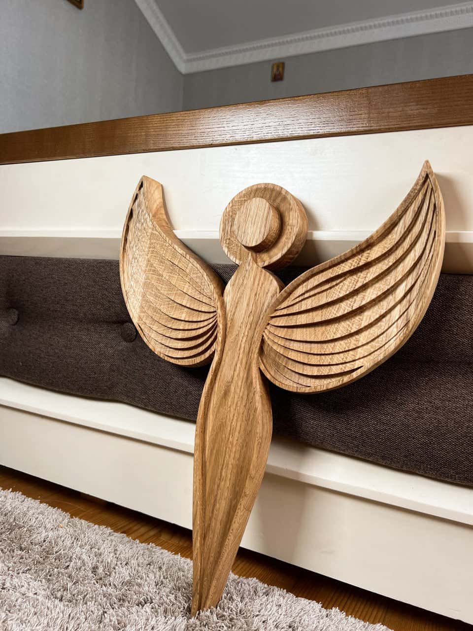 Wooden Angel Wall Art - Kozak Work Shop