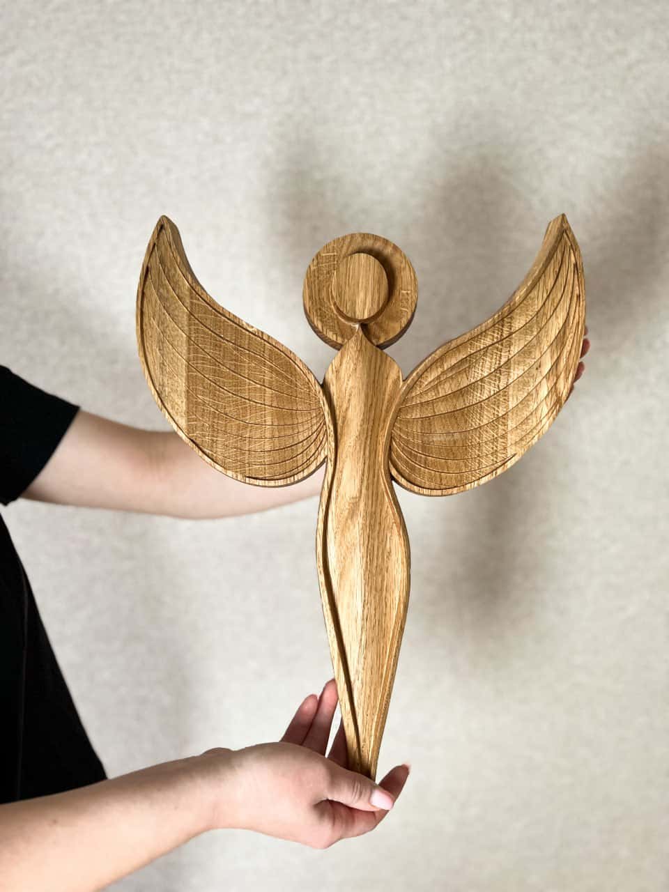 Wooden Angel Wall Art - Kozak Work Shop