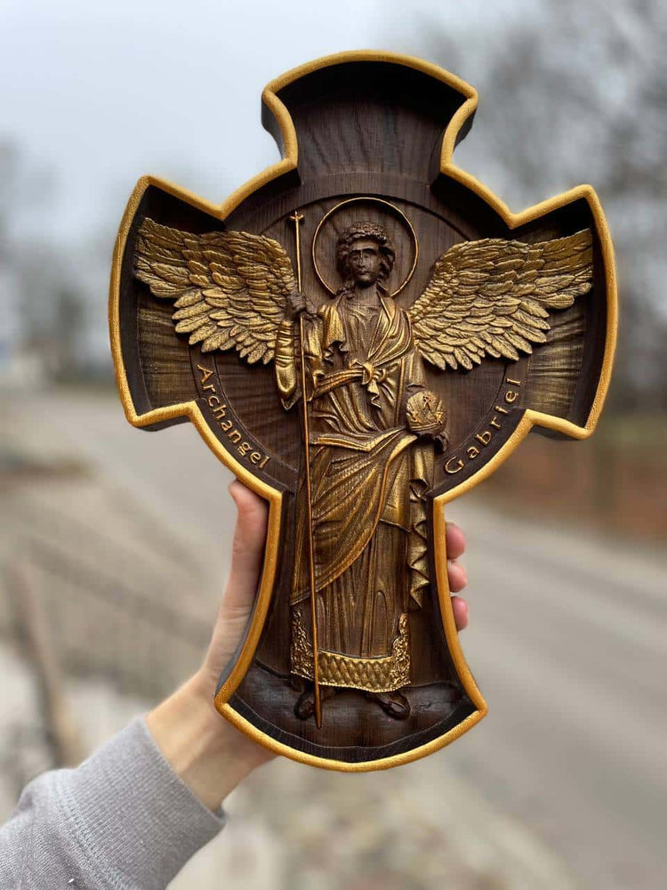 Saint Gabriel the Archangel Art - Kozak Work Shop