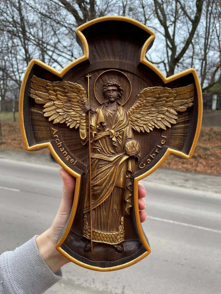 Saint Gabriel the Archangel Art - Kozak Work Shop