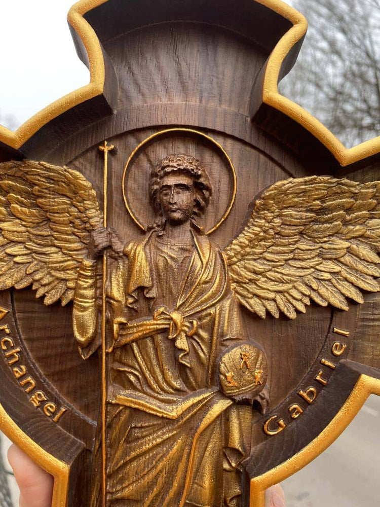 Saint Gabriel the Archangel Art - Kozak Work Shop