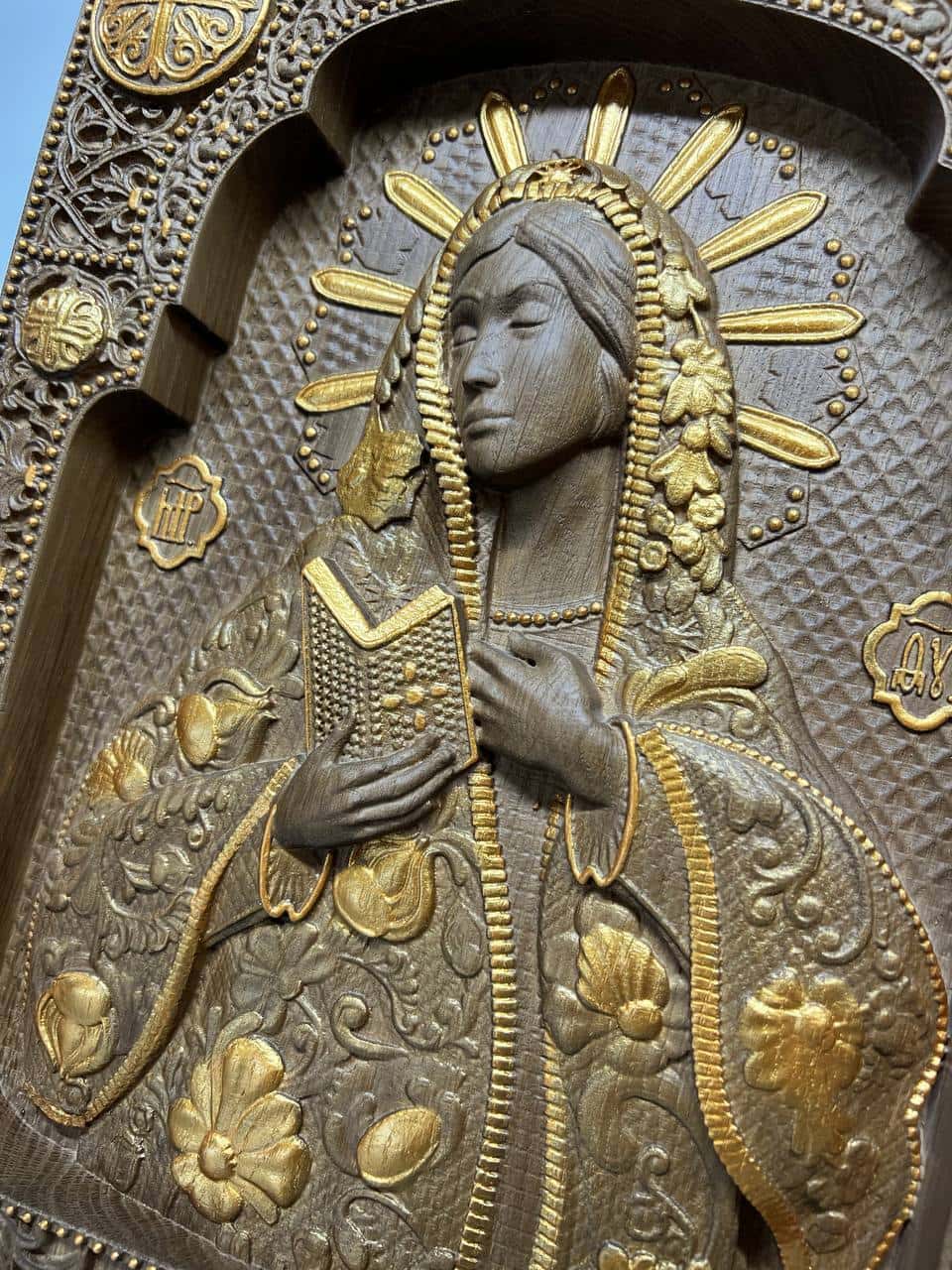 Our Lady  Orthodox Icon - Kozak Work Shop