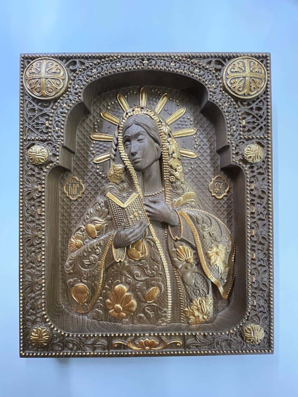 Our Lady  Orthodox Icon - Kozak Work Shop