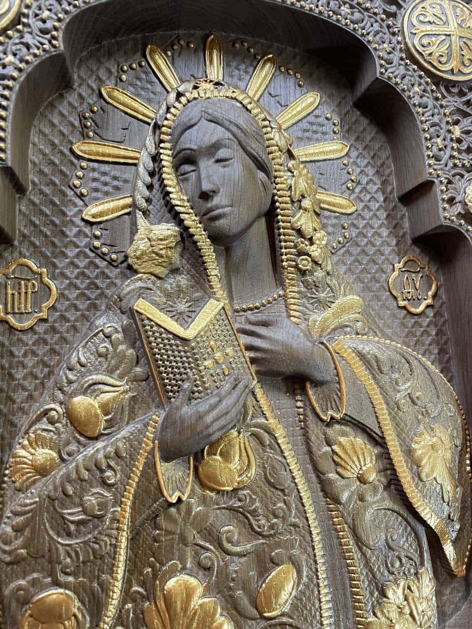 Our Lady  Orthodox Icon - Kozak Work Shop