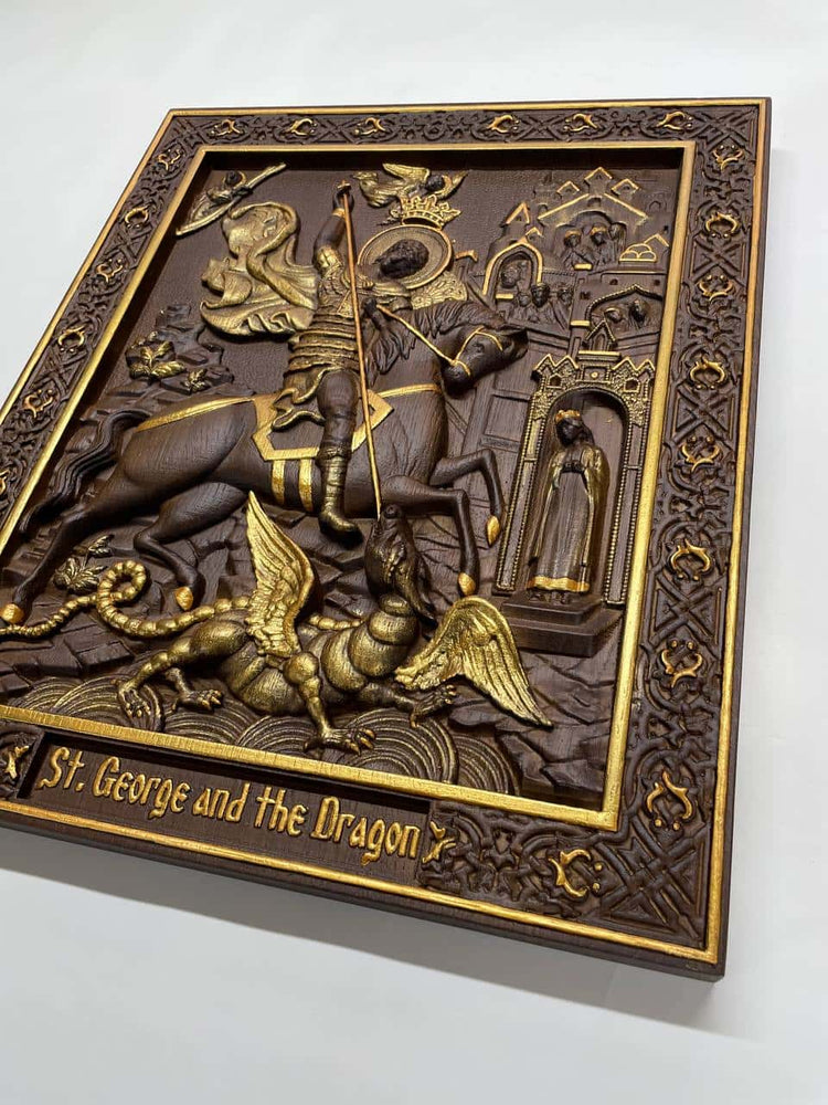 Saint George and the Dracon - Kozak Work Shop