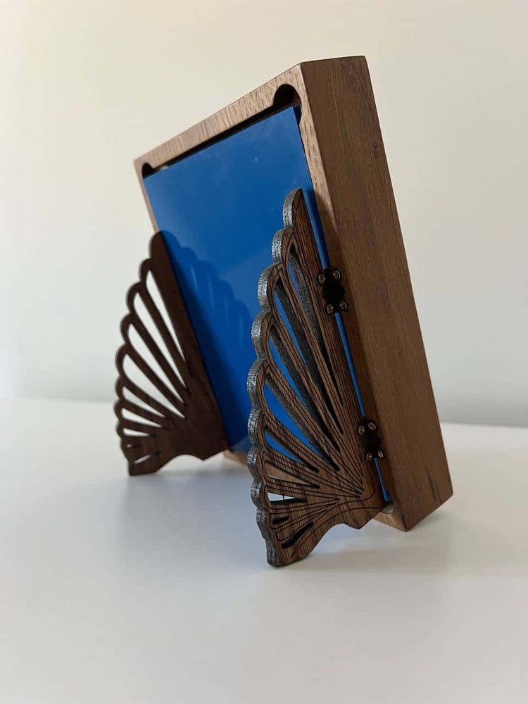 Michael the Archangel with Blue glass
