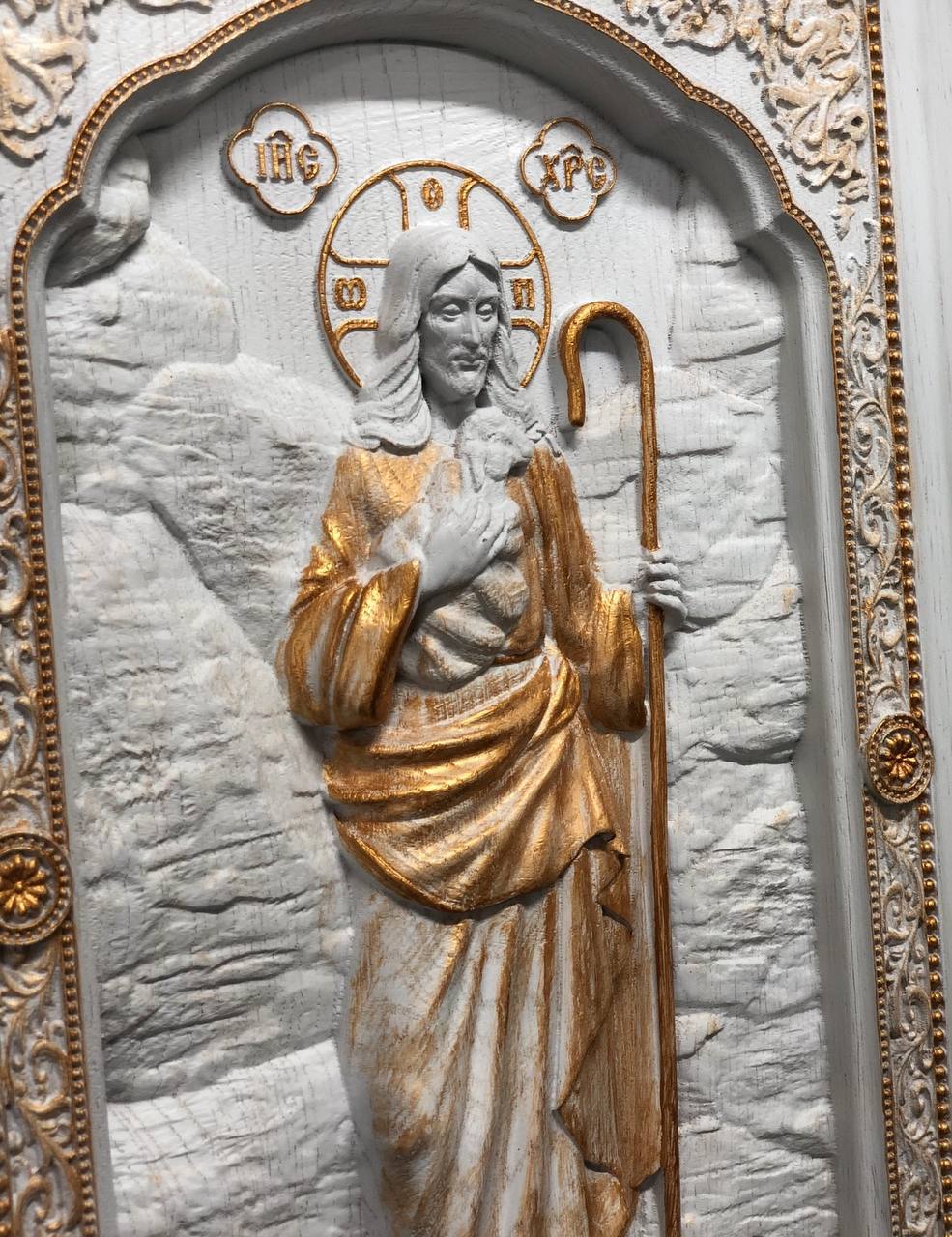 Good Shepherd christian icon - Kozak Work Shop