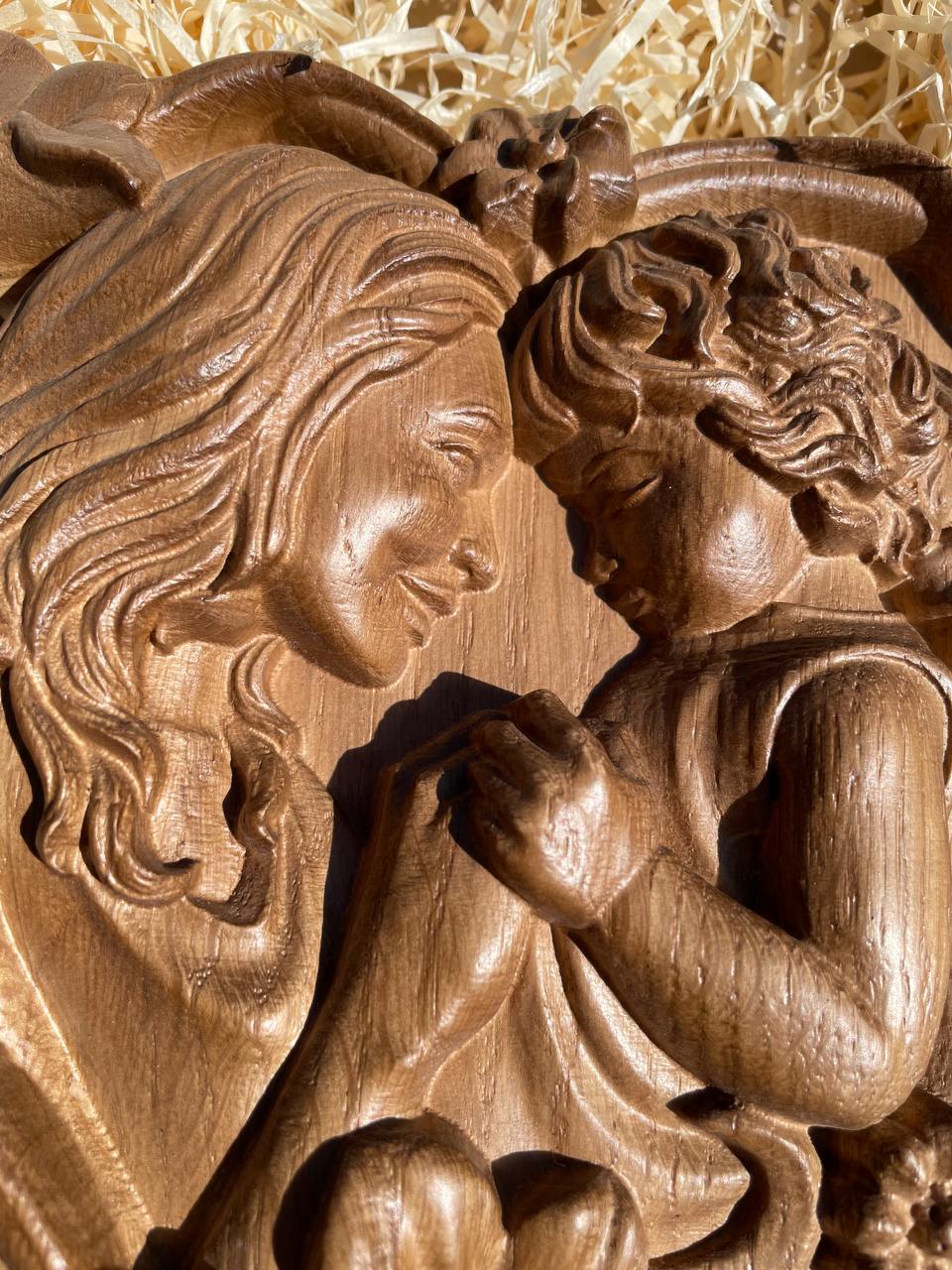 Mother with her child gift for mom - Kozak Work Shop